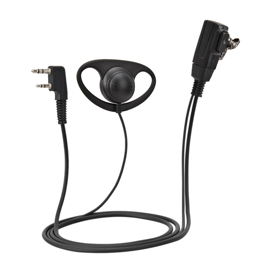 Adaptateur PTT Casque Talkie-Walkie K Head - Câble Main Libre Pour Micro Casque - Multi-Marques