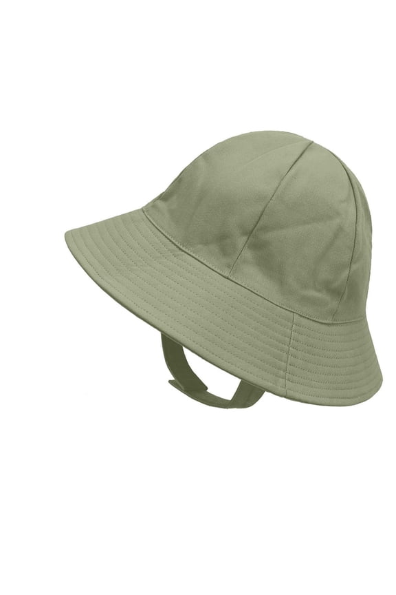 K-i-ds Age 3+ Teens Teen Sun Hat Summer UPF 50+ UV Protection Caps Wide Brim Neck Flap Beach Play Fishing Hats Green