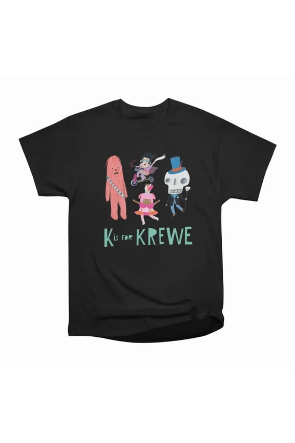 K is for Krewe T-Shirt Tee Gift For Him Merch For Her Apparel For Friend