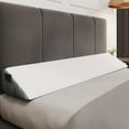 thumbnail image 1 of Kolbs Bed Gap Filler, Headboard Pillow, Modern Stylish bed wedge pillow for headboard, Twin Size, Full Size, 1 of 9