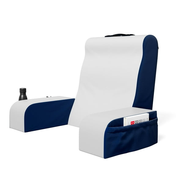 KÓ§lbs Bed Wedge Pillow Chic Jacquard Cover Wedge Pillow for Sleeping and Acid Reflux, Heartburn (19" Reading Wedge)