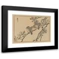 thumbnail image 1 of Kōno Bairei 24x19 Black Modern Framed Museum Art Print Titled - Bairei Gafu, Pl.27 (1905), 1 of 5