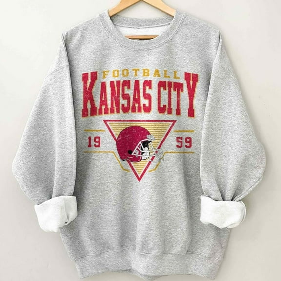 K@@ns@@s City Football Vintage Style Shirt, Gift For Fan Football Unisex Tee