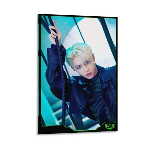K-pop Artist Poster Stray Kids Felix Oddinary Maniac Ver. 4th Teaser Poster And Wall Art Picture Print Modern Family Bedroom Decor Posters