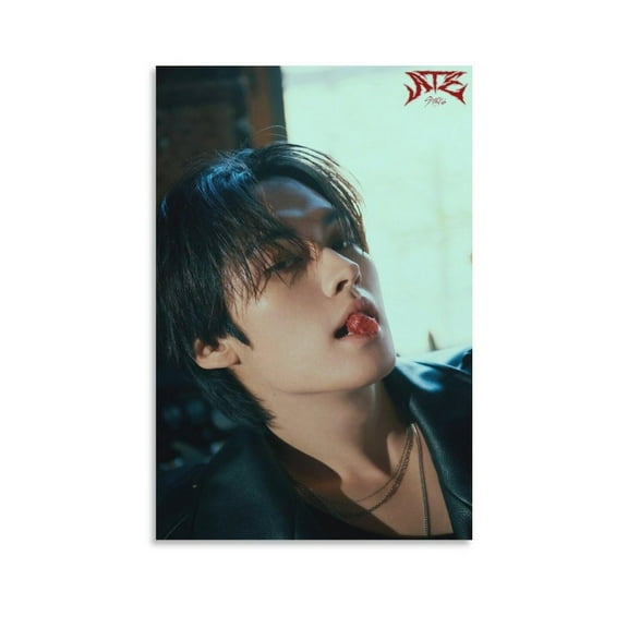 K-pop Artist Poster Stray Kids Lee Know ATE Ver. 1st Teaser Poster Decorative Painting Canvas Wall Art Living Room Posters Bedroom Painting
