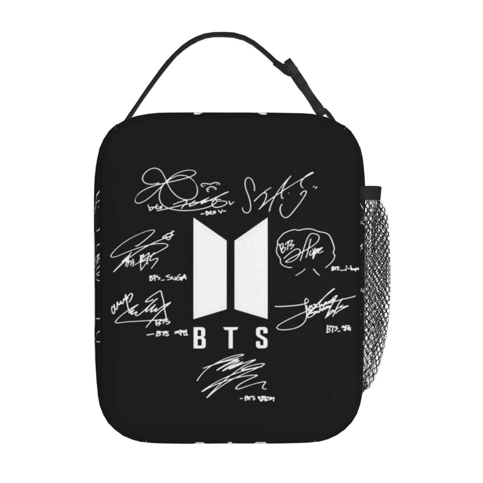 Kpop BTS Lunch Bag Love Yourself Lunch Box Multi Function Reusable