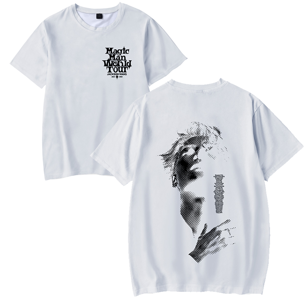 Kpop Jackson Wang Magic Man World Tour Merch Tshirts MAGIC MAN