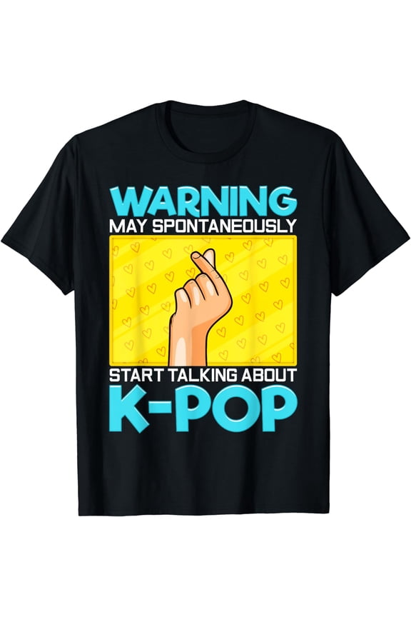 K-pop Music Lover Korean Idol Merch Saranghae Heart Fun Gift T-Shirt