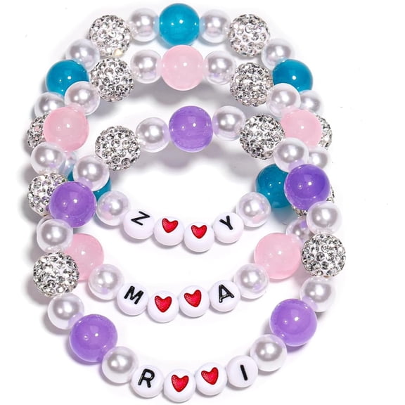 K-pop Support Bracelet Set,Stackable Fan Merchandise Accessories, Perfect as a Birthday or Best Friend Gift
