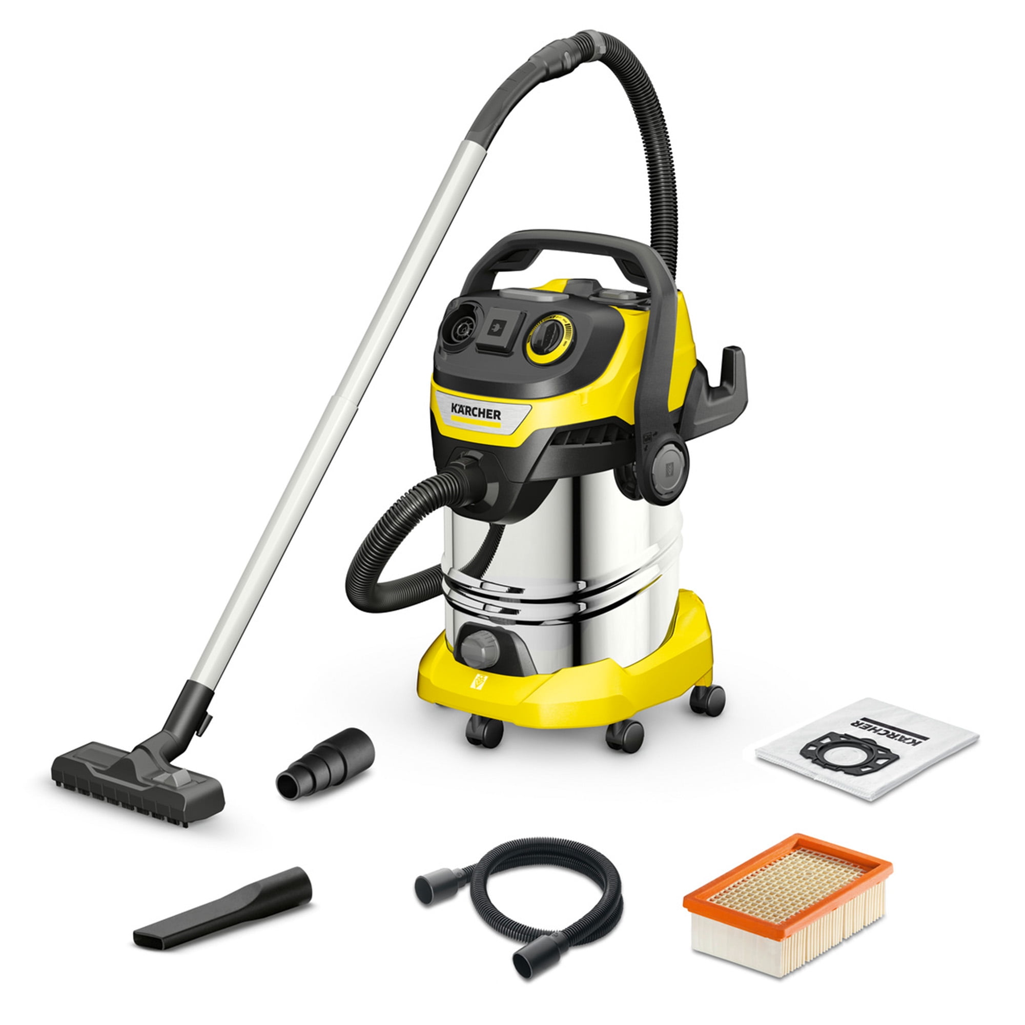 WD 3 Multi-Purpose 4.5 Gal. Wet-Dry Shop Vacuum Cleaner with Attachments,  Blower Feature and Compact Design 1000-Watt