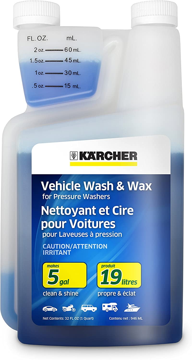 Kärcher Car Wash & Wax Cleaning Soap Detergent for Pressure Washers