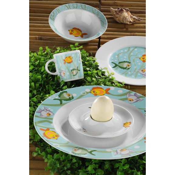Ktahya Porselen - Multicolor - Regal - Baby Breakfast Set (5 Pieces)