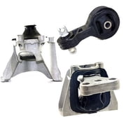 K0009 Fits 2007-2011 Honda CR-V 2.4L Engine Motor & Transmission Mount 3 PCS For Auto Trans A4595, A4536, A4598