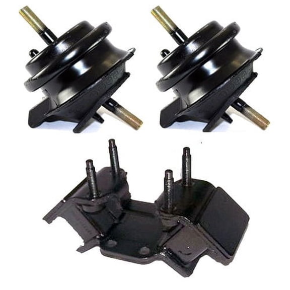 K0023 Fits 1995-2000 Lexus LS400 4.0L Engine Motor & Trans Mount 3 PCS : A7296, A7296, A7294