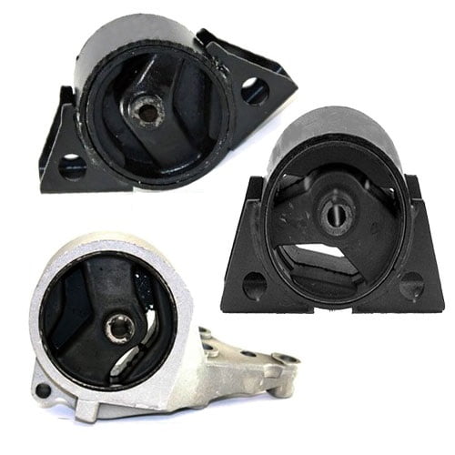 K0104 Fits 2000-2001 NISSAN ALTIMA 2.4L ENGINE MOTOR MOUNT SET for AUTO TRANS 3 PCS : A6345, A4300, A6346