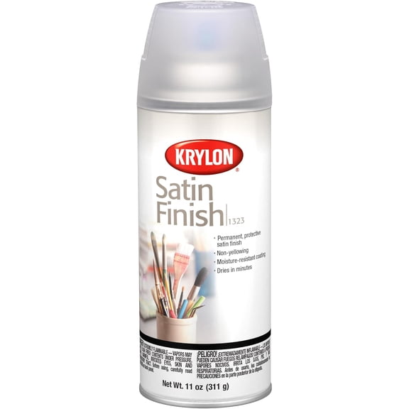 K01323000 Gallery Series Artist and Clear Coatings Aerosol, 11-Ounce, Satin Finish