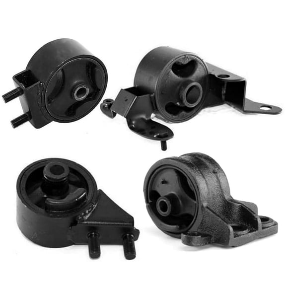 K0228 Fits 1994-1997 Kia Sephia 1.6L Engine Motor & Trans Mount Set for MANUAL Trans 4 PCS : A2651, A6432, A6753, A2648