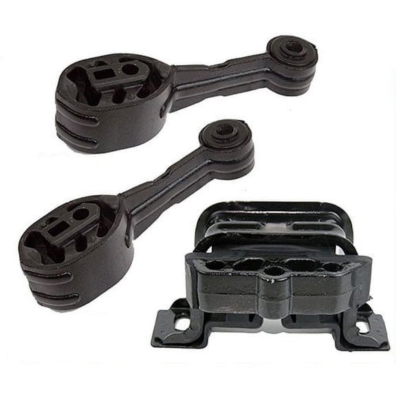 K0259 Fits 1992-2002 Saturn SC/SL/SW Series 1.9L Engine Motor & Torque Strut Mount Set 3 PCS : A2827, A2825, A2825