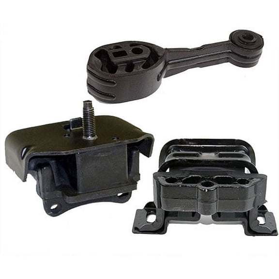 K0261 Fits 1992-2002 Saturn SC/SL/SW Series 1.9L Engine Motor & Trans Mount Set 3 PCS : A2827, A2825, A2826