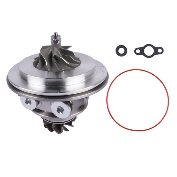 K03 Turbocharger Rotating Assembly Replacement for BMW Mini R55 R61 & Peugeot 1.6L Gasoline Engine, OE 11657600890, 11657600881, Aluminum & Iron Core, Silver Finish