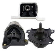 K0329 Fits 2002-2006 Honda CR-V 2.4L Engine Motor Mount Set for AUTO TRANS! A6597, A6596, A4504