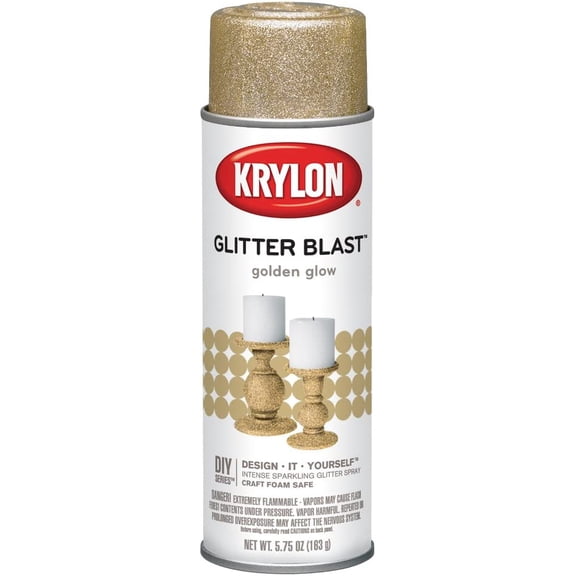 K03801A00 Glitter Blast Glitter for Craft Projects, Golden Glow, 5.75 oz