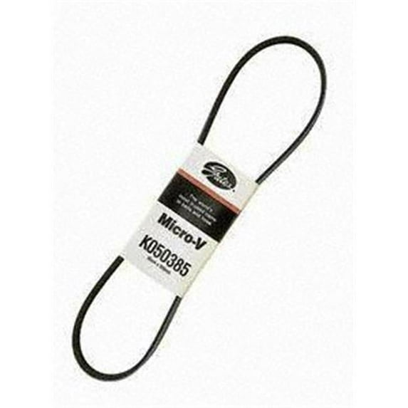 K040384 38.42 in. Micro-V Ribbed Belt for 1999 Freightliner FLD120 10.8L 6 Cylinder Diesel