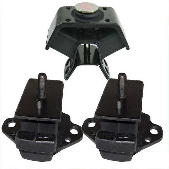 K0423 Fits 1996-2000 Toyota 4Runner 2.7L 2WD Front L&R Motor & Trans Mount Set 3 PCS : A4208, A4208, A6214