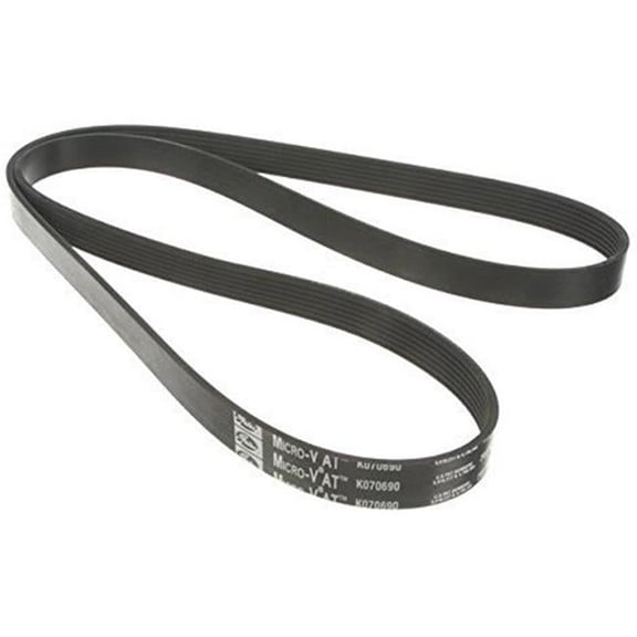 K070690 69.01 in. Micro-V Ribbed Belt for 2011 BMW 550i GT 4.4L V8 Gas