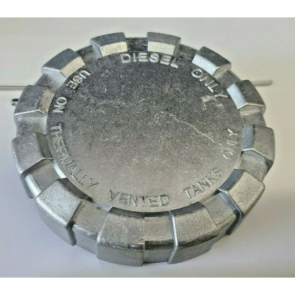 K071-398 Replacement Fuel cap ASSY aluminum 3-1/2n non locking & chain MP MASS PARTS HEAVY TRUCK & TRACTOR MP-2601AC-A