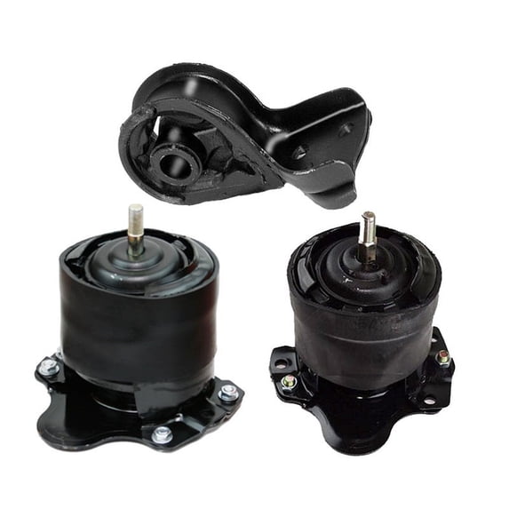 K0774 Fits 1995-1997 Honda Accord 2.7L SOHC Engine Front+Rear+Trans Mount Set 3PCS : A4521, A4529, A6568