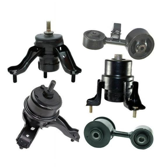 K0785 Fits 2007-2008 Toyota Solara 2.4L MANUAL Trans Motor & Trans Mount Set 5PCS : A4203, A4295, A4204, A4226, A4283