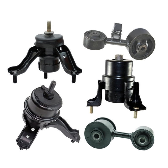 K0785 Fits 2007-2008 Toyota Solara 2.4L MANUAL Trans Motor & Trans Mount Set 5PCS : A4203, A4295, A4204, A4226, A4283
