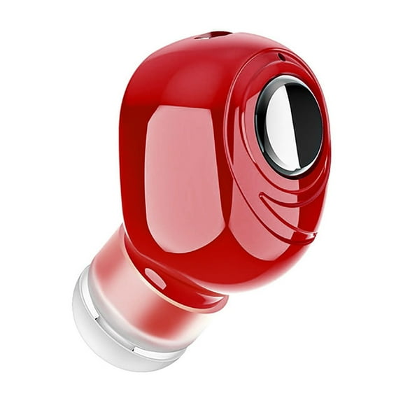 K08 Portable Single Ear Mini Wireless Headset Bluetooth 5.0 InEar Earbuds. Supports Microphone. Button Operation