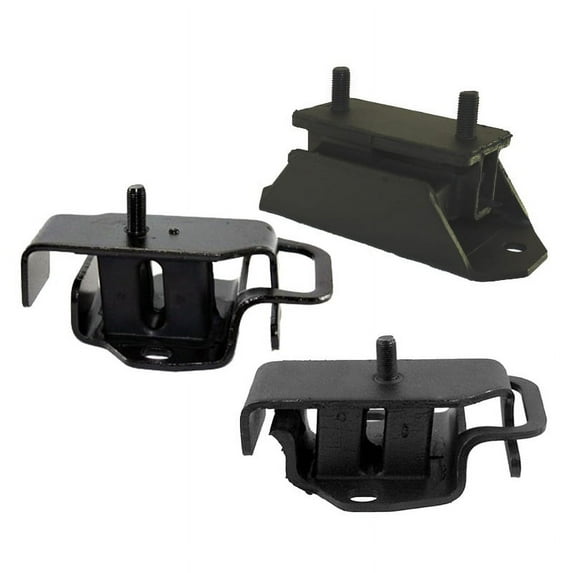 K0846 Fits 1988-1994 Isuzu Pickup 2.3L/2.6L 2WD Engine Motor & Trans Mount Set 3PCS : A6863, A6862, A6859