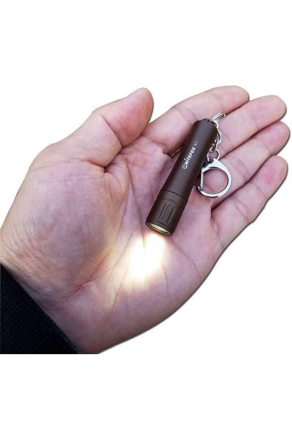 K1 Mini AAA Keychain Flashlight High Bright 150 Lumens Small Pocket Pen Light Portable Compact EDC for Everyday Walking Camping Hiking
