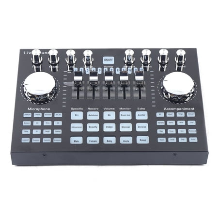 K1 Pro Digital Audio Mixer Computers PC Voice Mixing Live Console SoundCard