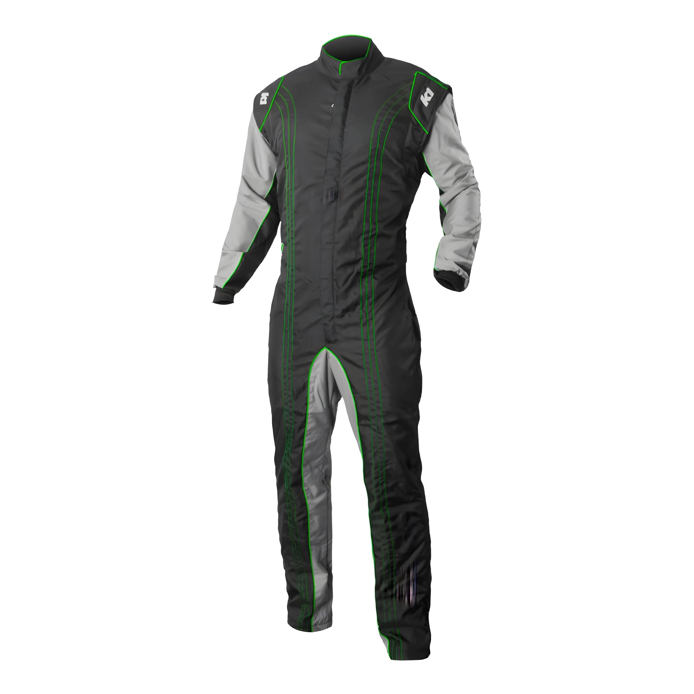 K1 RACEGEAR Suit Karting GK2 Youth 6X-Small Black/Green partNumber: 10-GK2-V-6XS