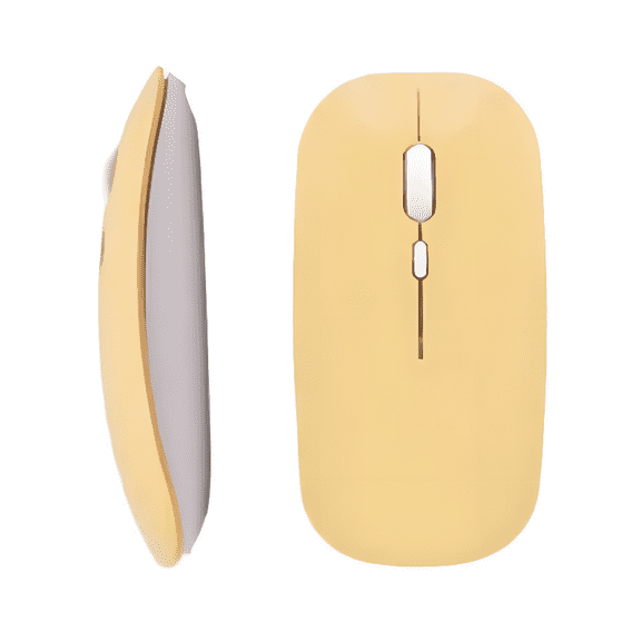 K1 RGB Wireless Mouse Silent Ergonomic Rechargeable Mice with LED Optical Backlit USB Mice Computer Mouse for PC Laptop