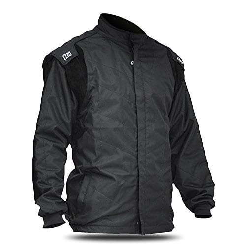 k1 race gear racing kart jacket (black, large)