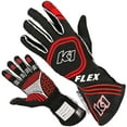 thumbnail image 1 of K1 RaceGear 23-FLX-NR-XL 2-Layer Flex Glove, Black/Red, XL, 1 of 2