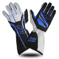thumbnail image 1 of K1 RaceGear 23-GT1-B-XL GT-1 SFI Auto Racing Gloves, Black, Blue & Grey - Extra Large, 1 of 1