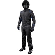 K1 RaceGear K1R20-OTL-NB-2XL SFI 3.2A-5 Suit Outlaw Racing Suit, Black & Blue - 2XL