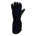 thumbnail image 1 of K1 Racegear Gloves Karting RS1 Youth 4X-Small Black/Blue, 1 of 2