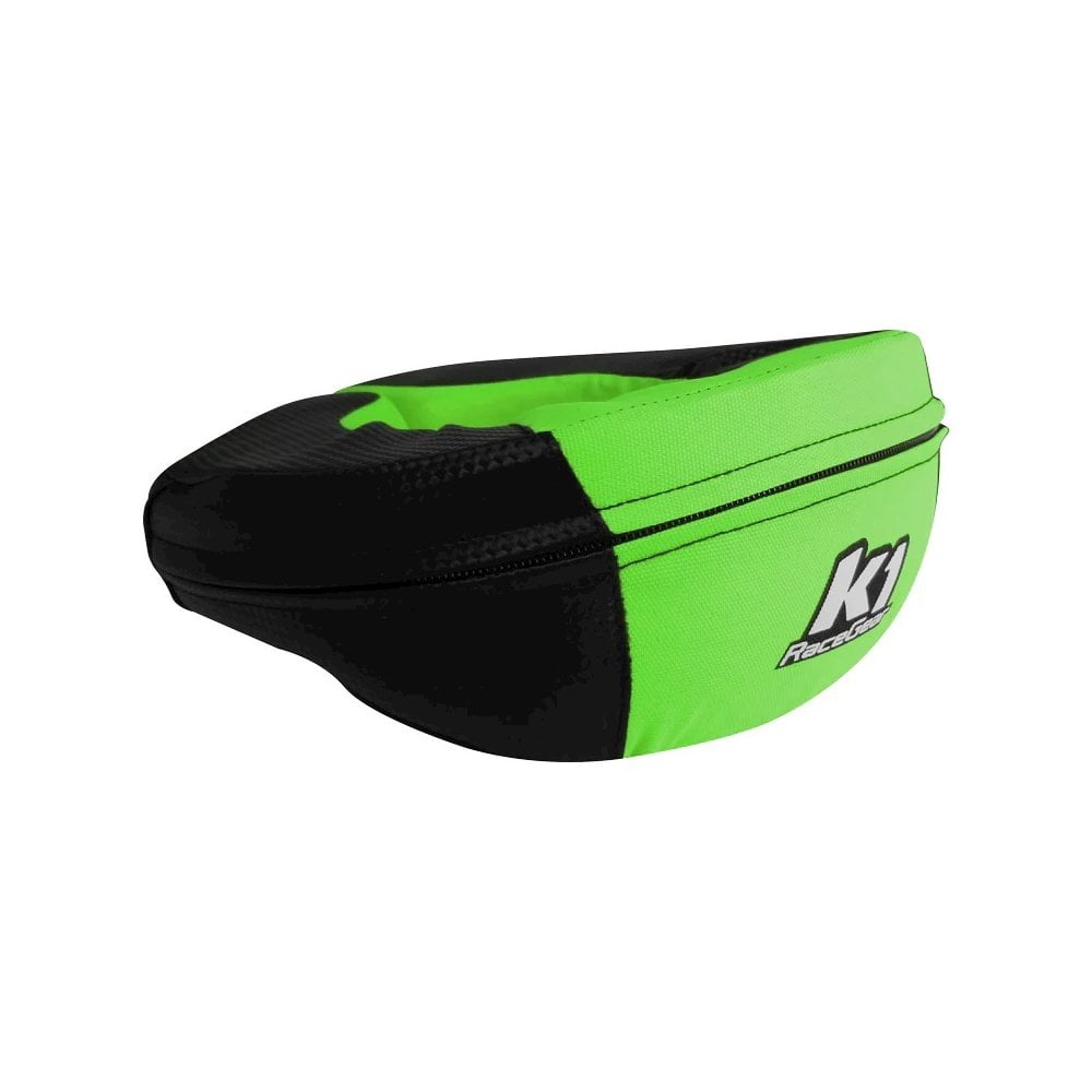 K1 Racegear Neck Collar Karting Adult Carbon / Green