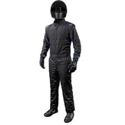 K1 Racegear SFI 3.2A-5 Outlaw Suit, Black & Blue - Medium & Large
