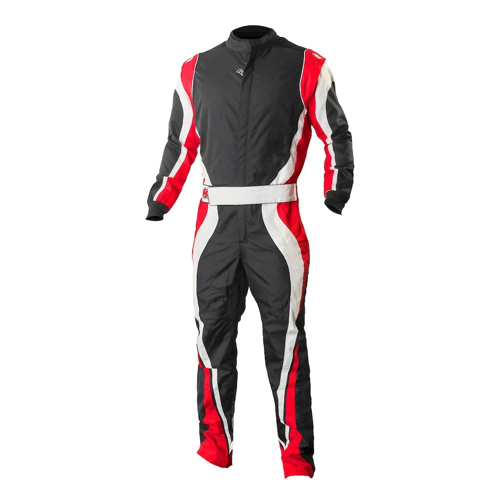 K1 Racegear Suit Karting SP1 Adult Small Black/Red