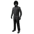 thumbnail image 1 of K1 Racegear Suit Outlaw Small Black / Gray SFI 3.2A/5, 1 of 2