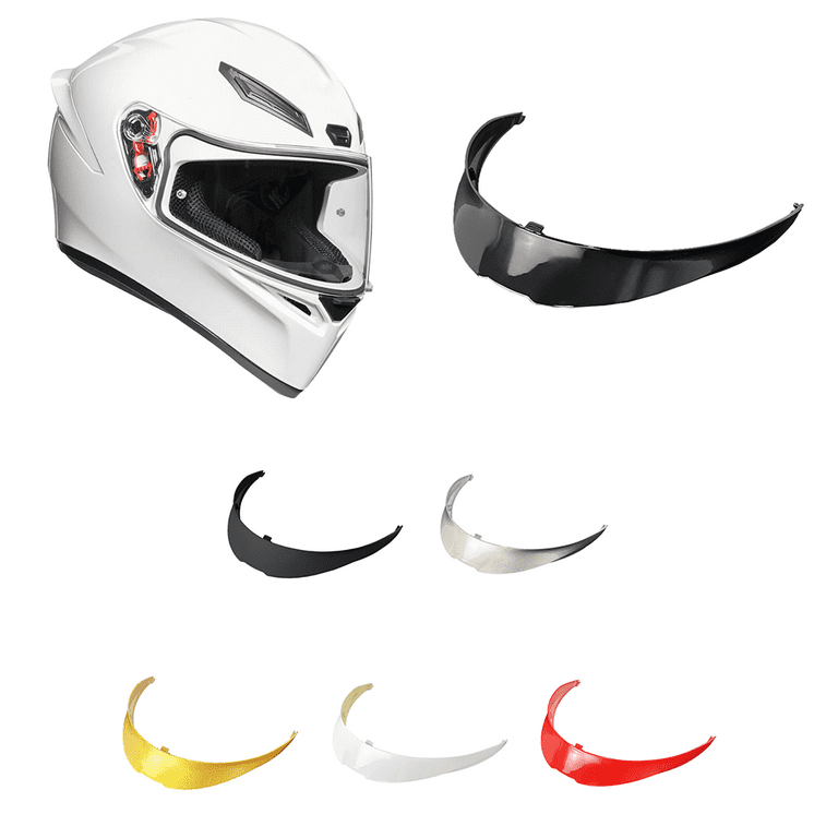 agv helmet accessories K1 Spoiler for AGV Helmet Aerodynamic Accessories Motorcycle Rear Trim  Replacement