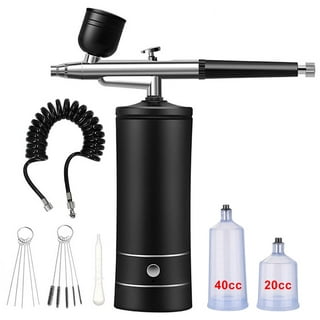 PEACNNG Airbrush Kit with Compressor, Cordless Portable Airbrush